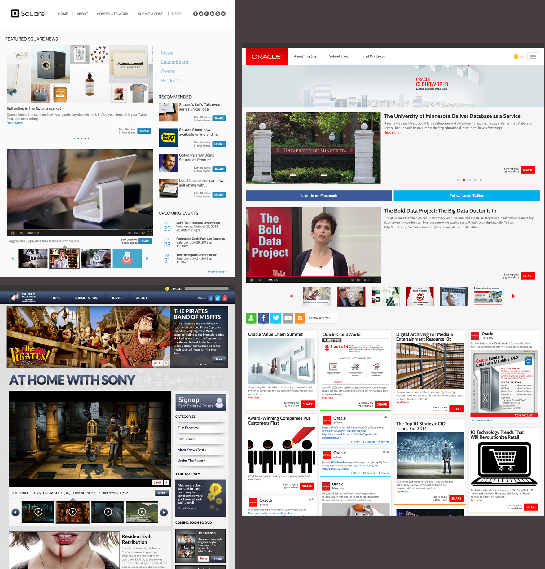 Dynamic Signal Product Platform