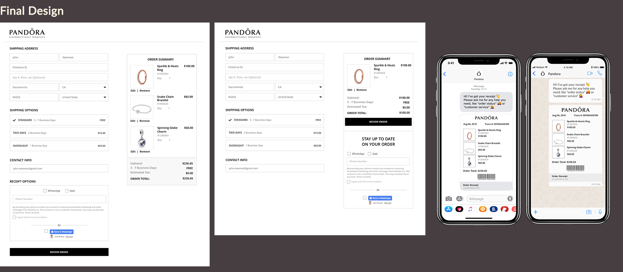 OneMarket Mobile Design
